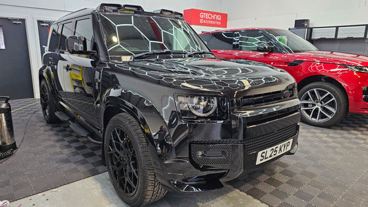 Defender ceramic coating glasgow